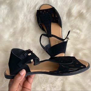 🔥 5/25🔥 Black Open Toed Flats